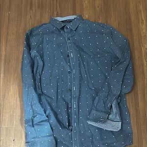 BUNDLE!! MAKE OFFER!!! Axist Dress Shirt with Geometric Pattern